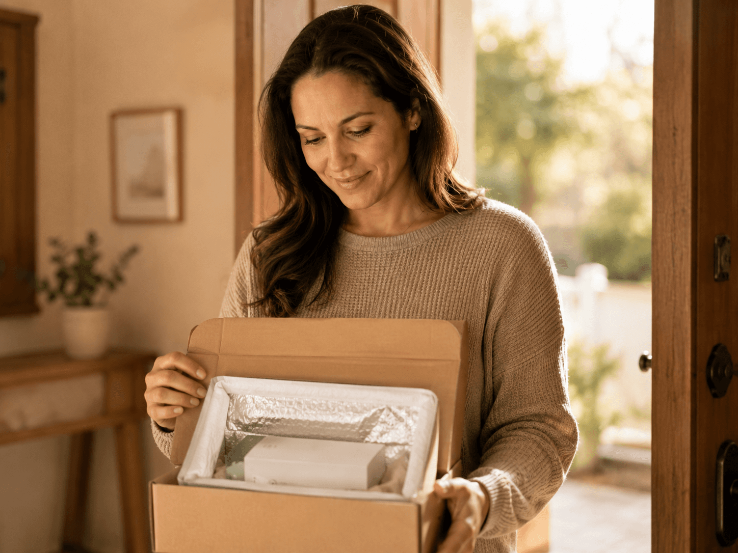 Delivered to your door